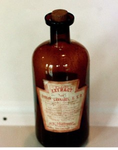 Paul Stanford's antique cannabis bottle collection - Indian Cannabis Extract